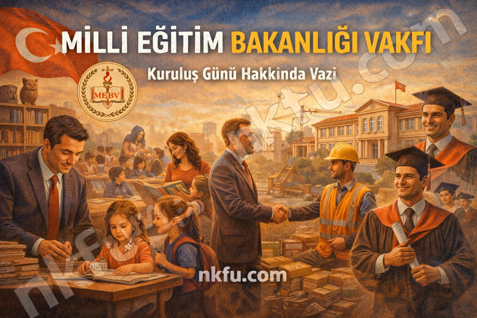 Milli Eğitim Bakanlığı Vakfı Kuruluş Günü İle İlgili Yazı