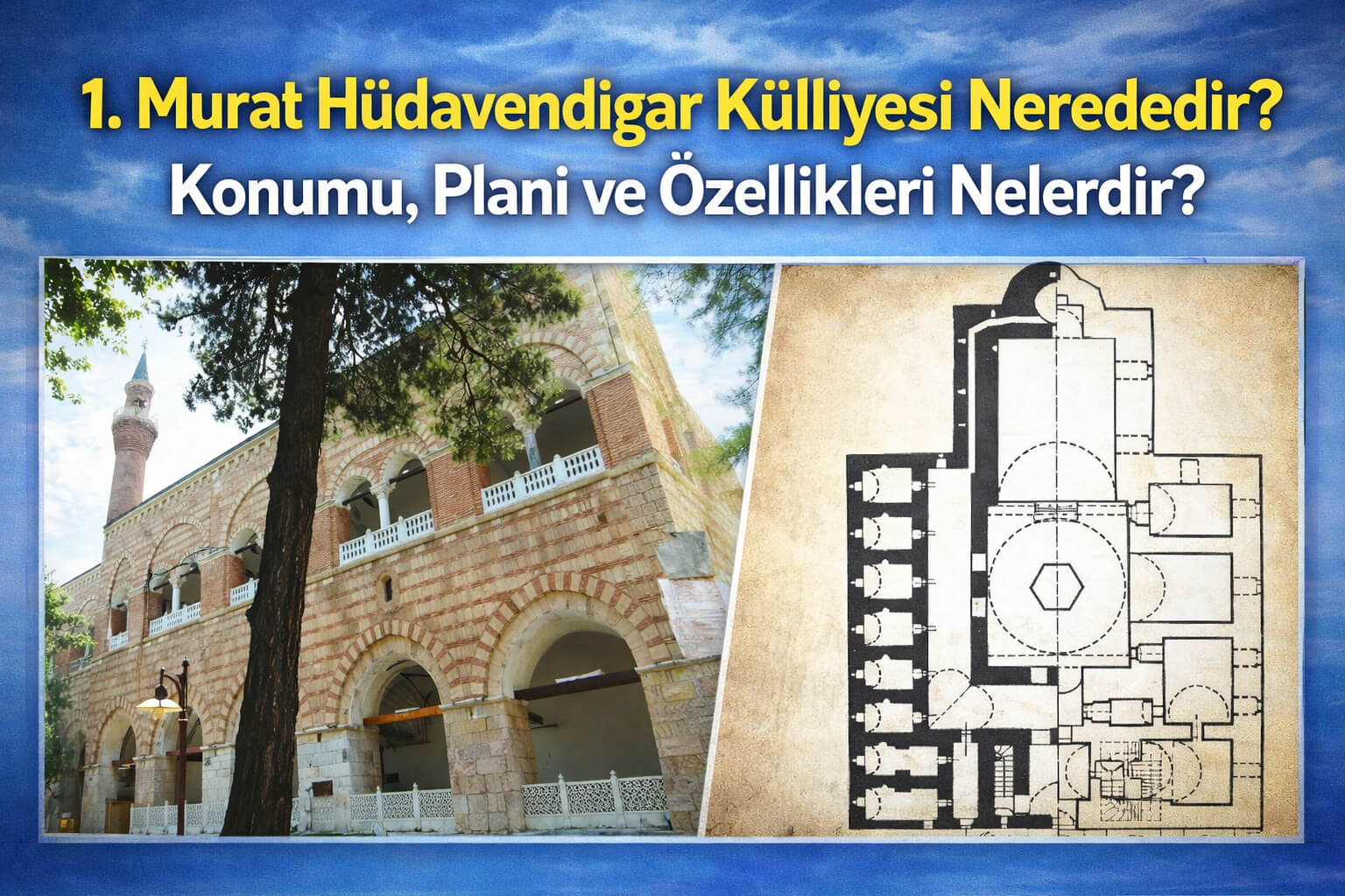 1. Murat Hüdavendigar Külliyesi
