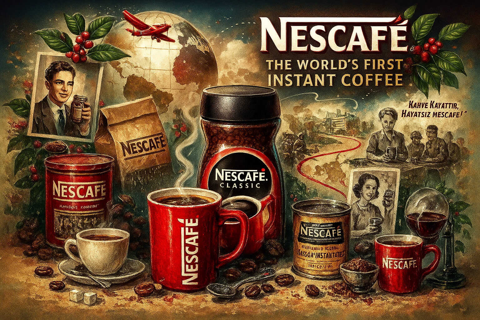 Dünyadaki İlk Nescafe Nasıl Ortaya Çıktı?