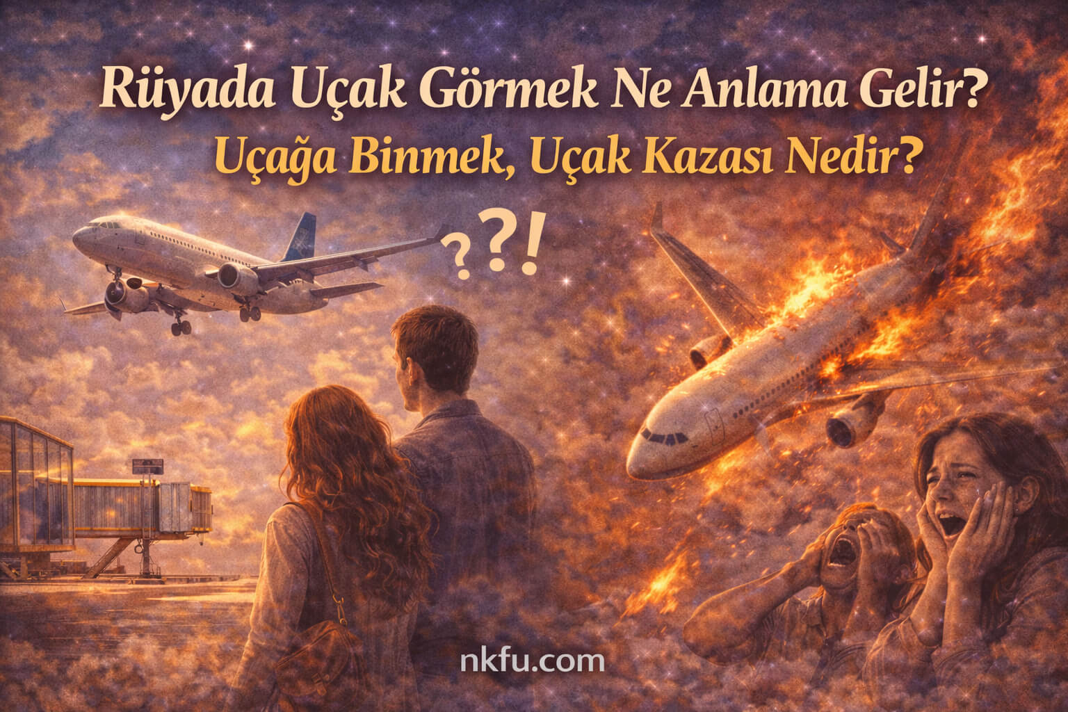 Rüyada Uçak Görmek Ne Anlama Gelir? Uçağa Binmek, Uçak Kazası Nedir?