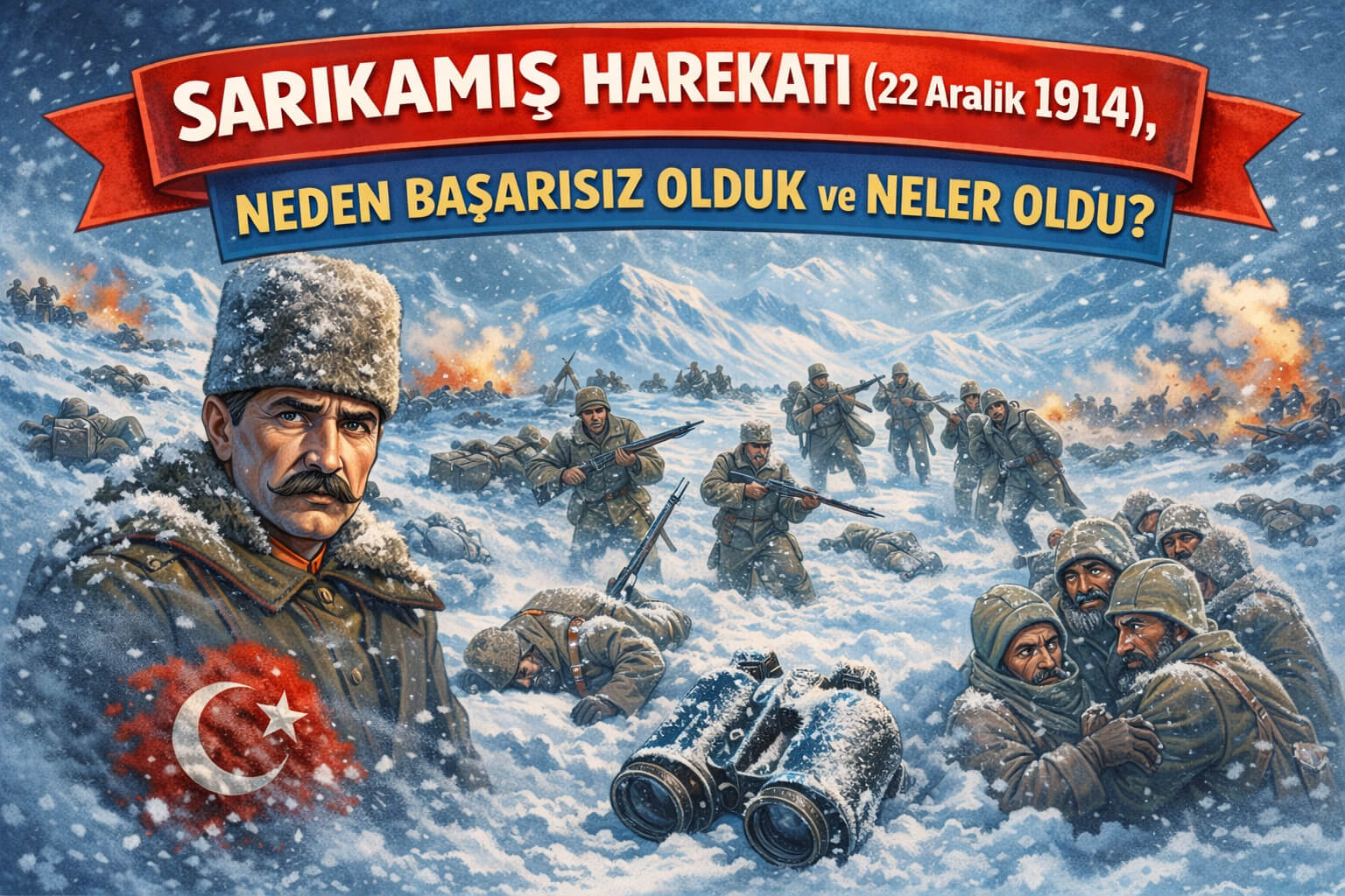 Sarıkamış Harekatı (22 Aralık 1914), Neden Başarısız Olduk ve Neler Oldu?