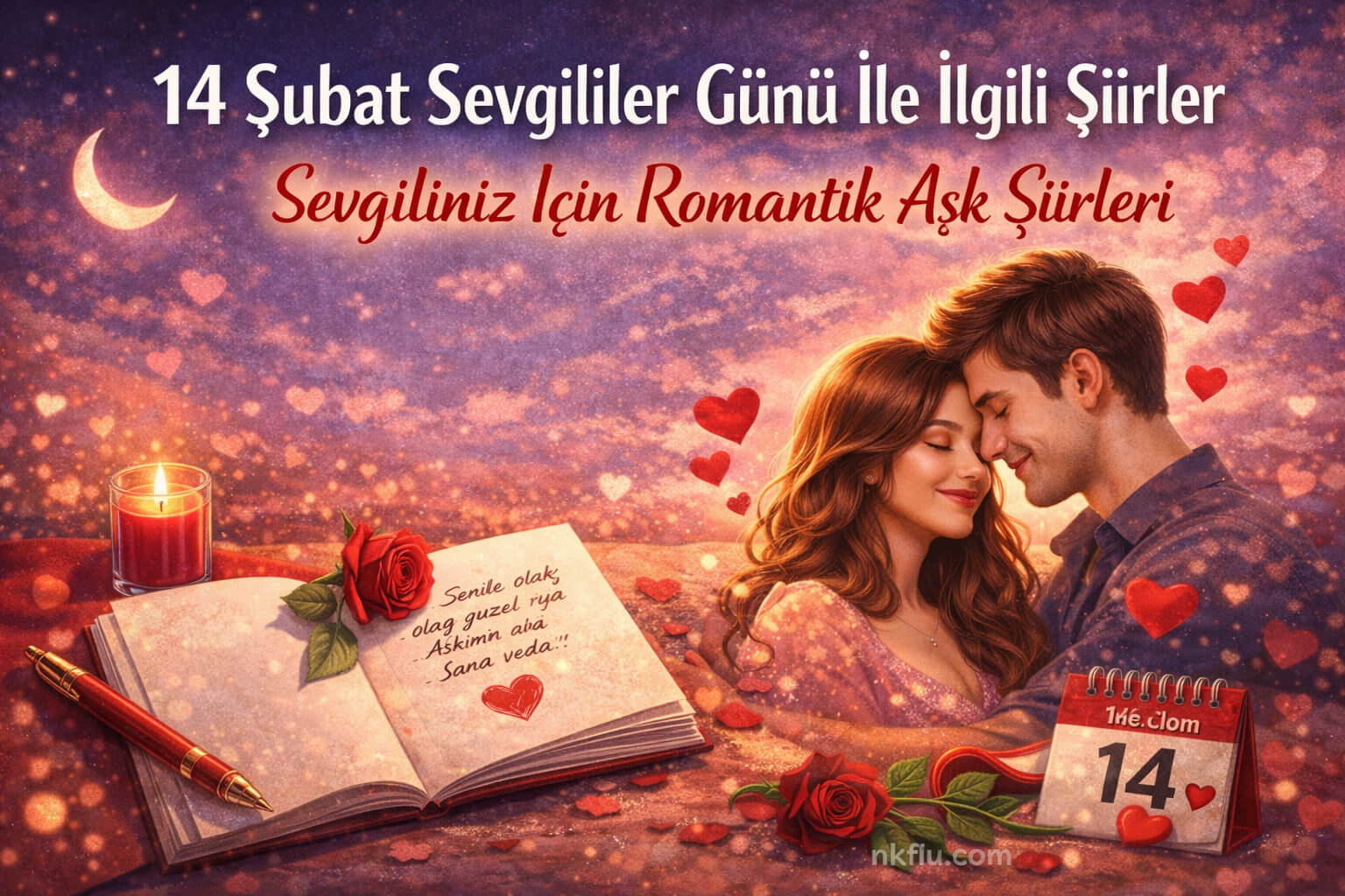 14 Şubat Sevgililer Günü İle İlgili Şiirler