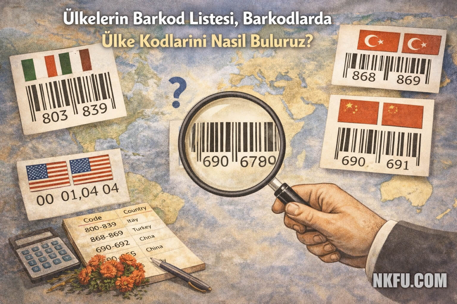 Ülkelerin Barkod Listesi
