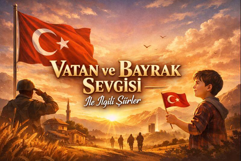 Vatan ve Bayrak Sevgisi Şiirleri