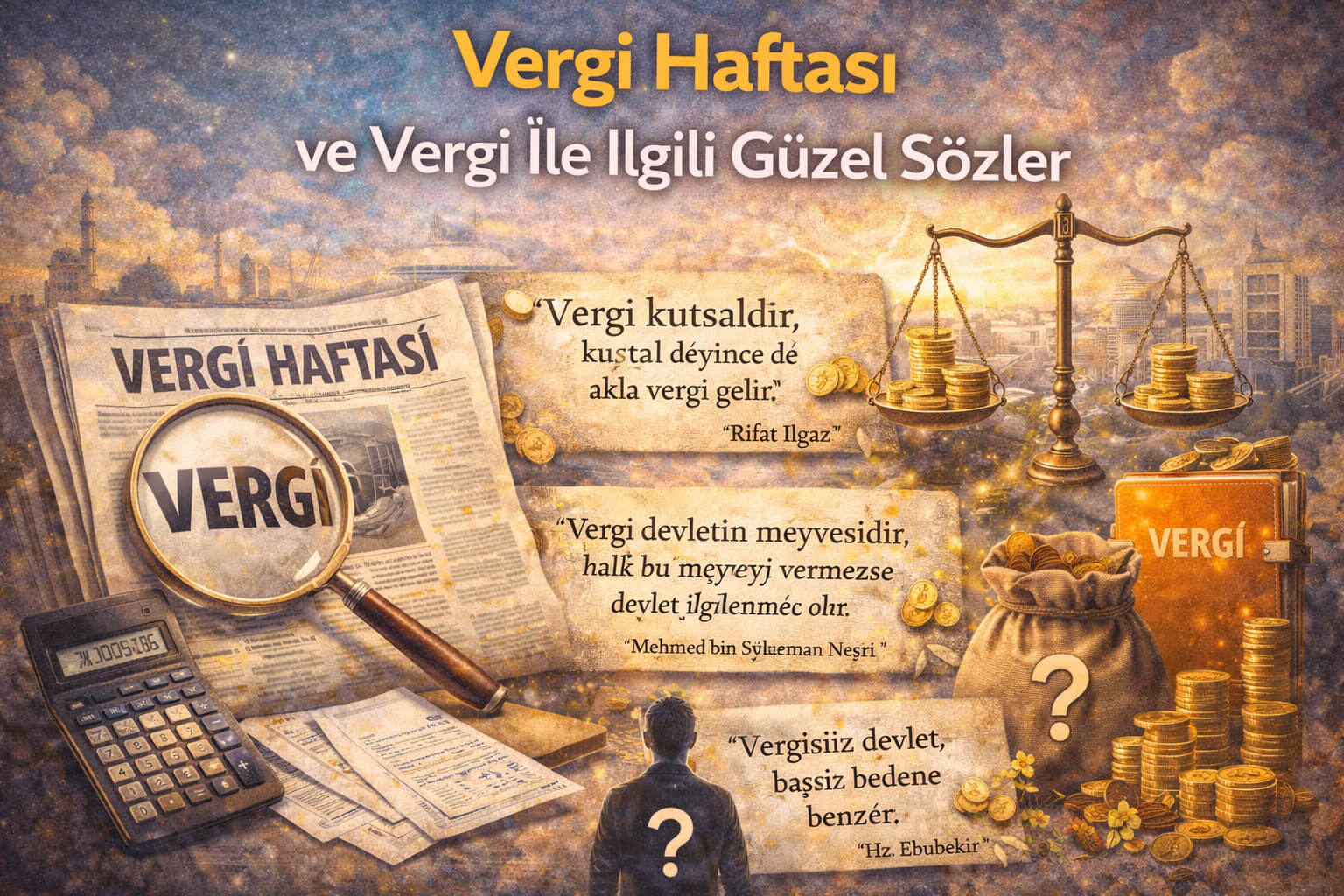 Vergi Haftası ve Vergi İle İlgili Güzel Sözler
