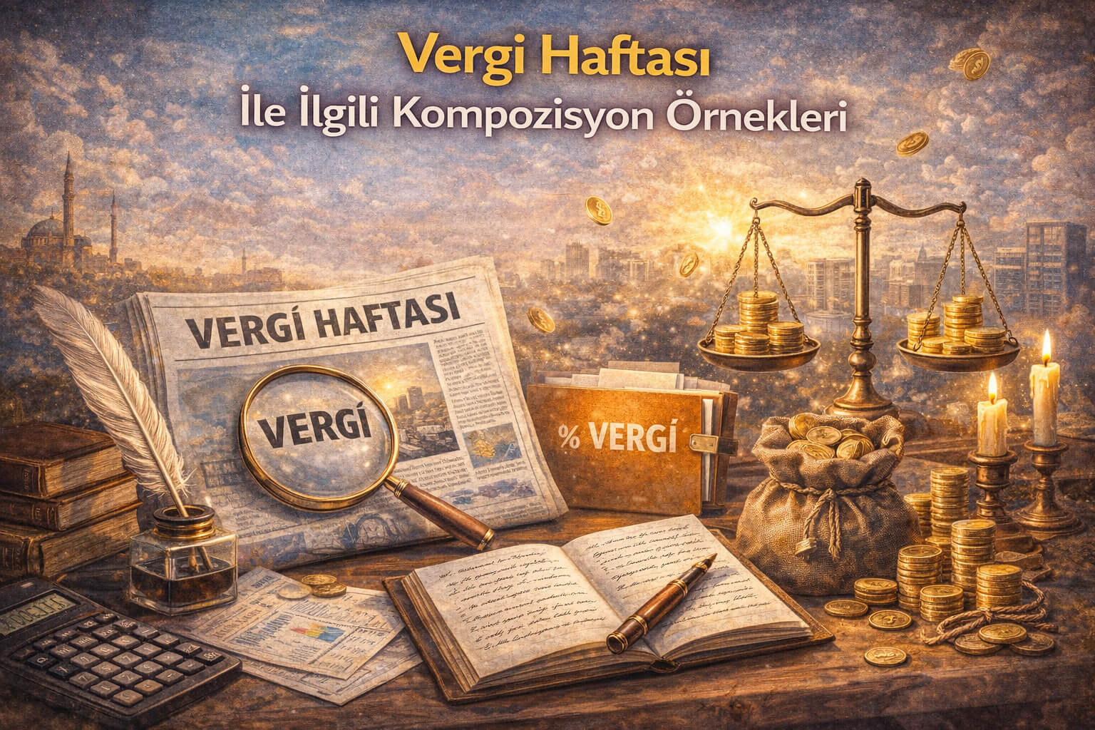Vergi Haftası İle İlgili Kompozisyon Örnekleri