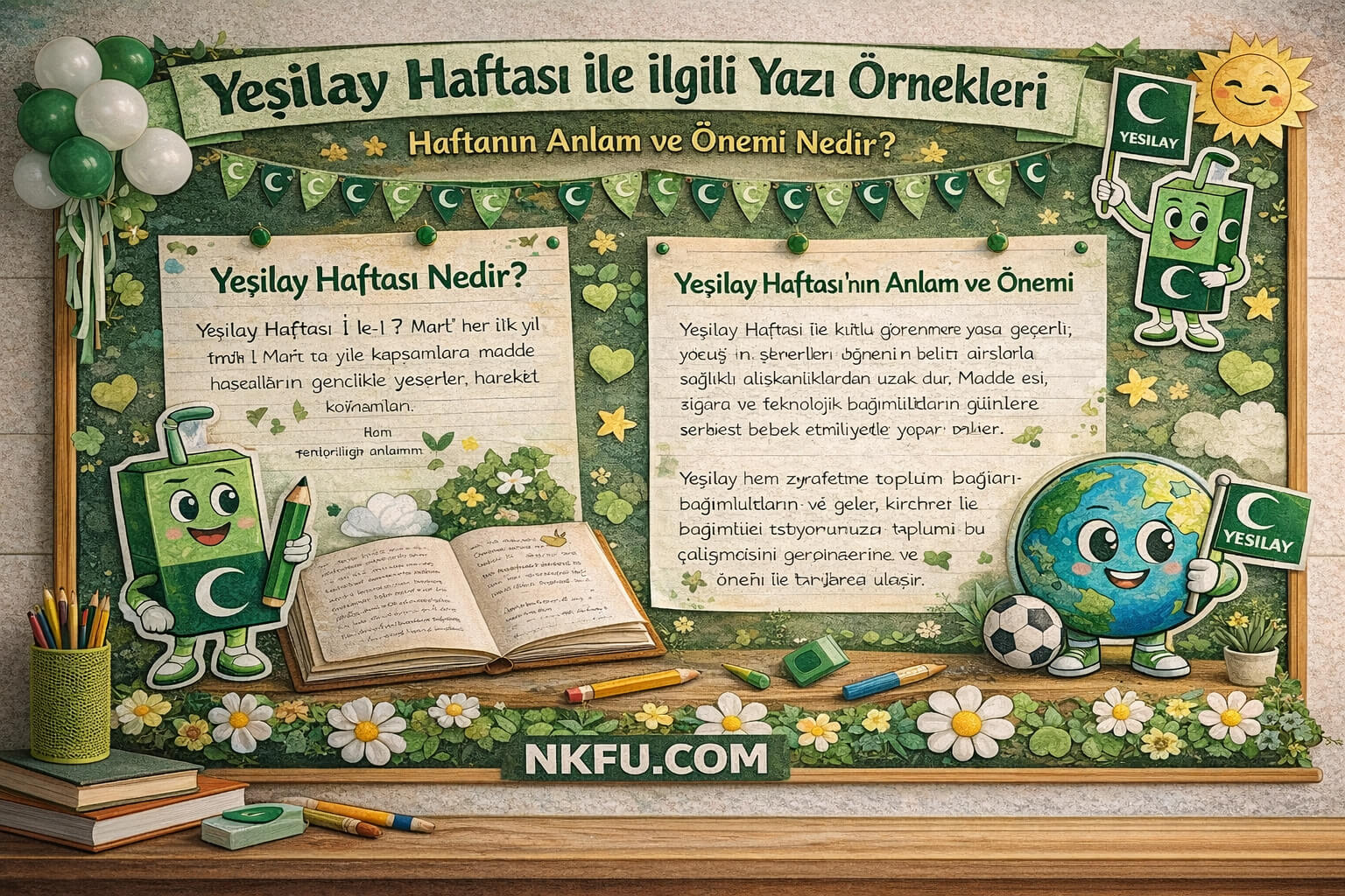Yeşilay Haftası İle İlgili Yazı Örnekleri