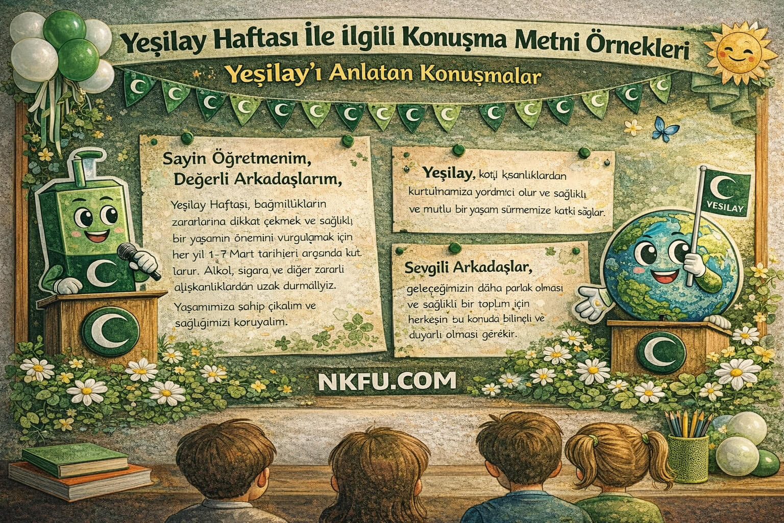 Yeşilay Haftası İle İlgili Konuşma Metni Örnekleri