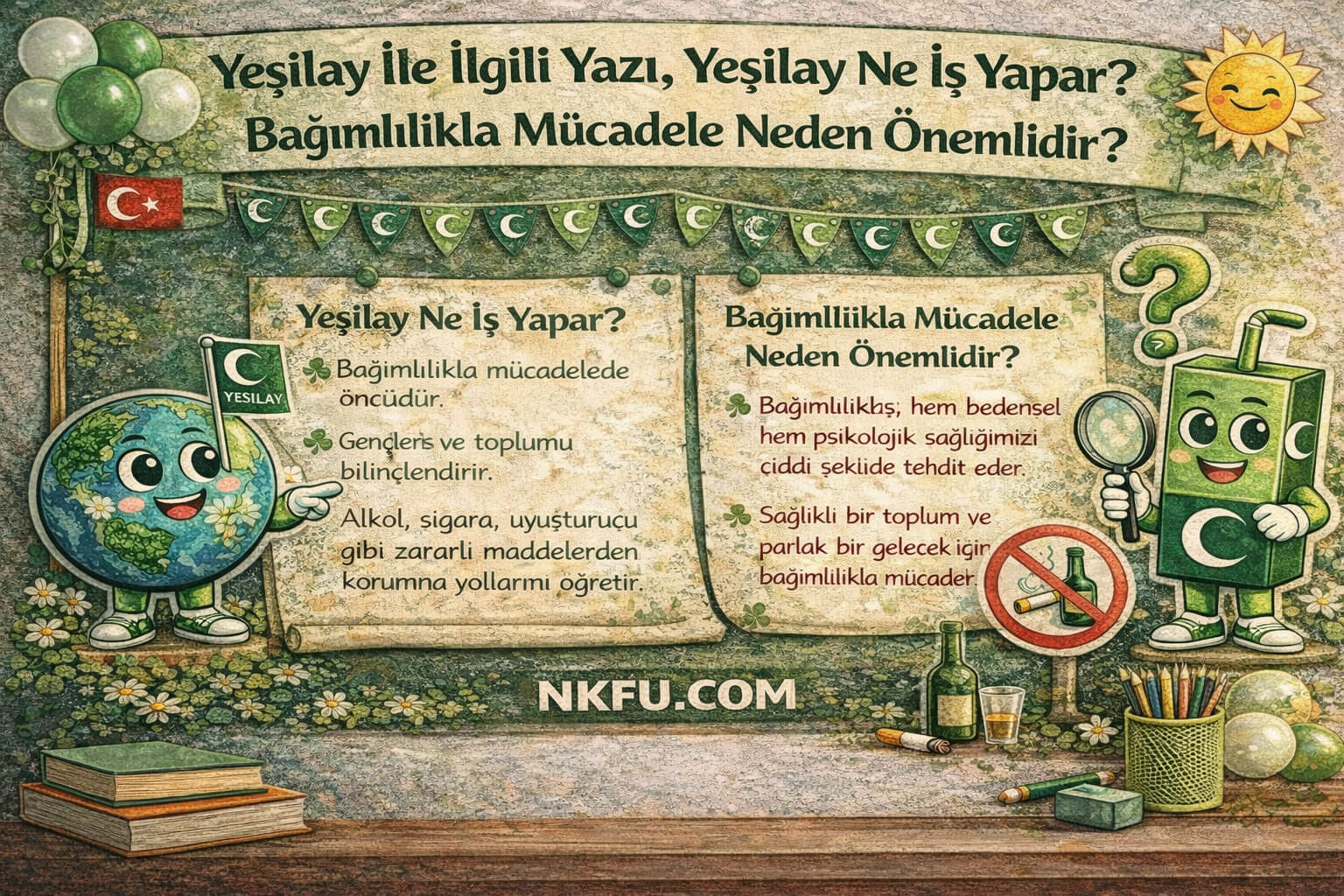 Yeşilay İle İlgili Yazı, Yeşilay Ne İş Yapar?