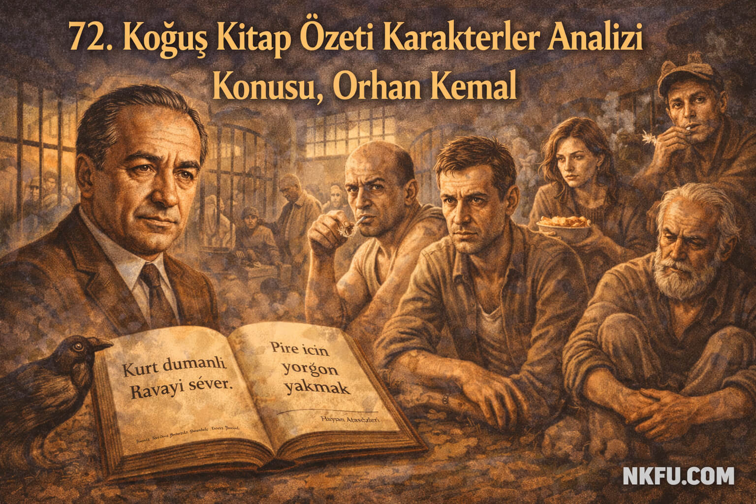 72. Koğuş Kitap Özeti Karakterler Analizi Konusu, Orhan Kemal