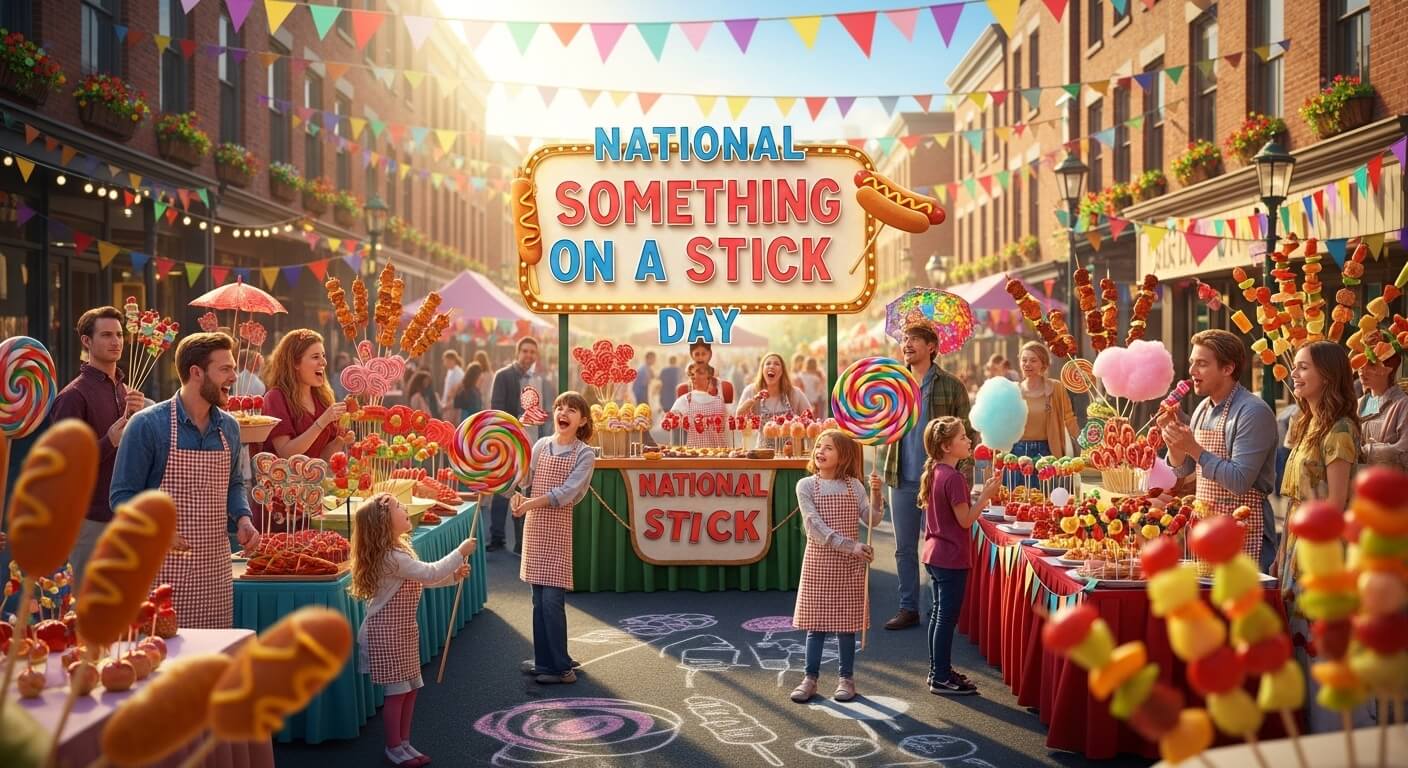 National Something on a Stick Day