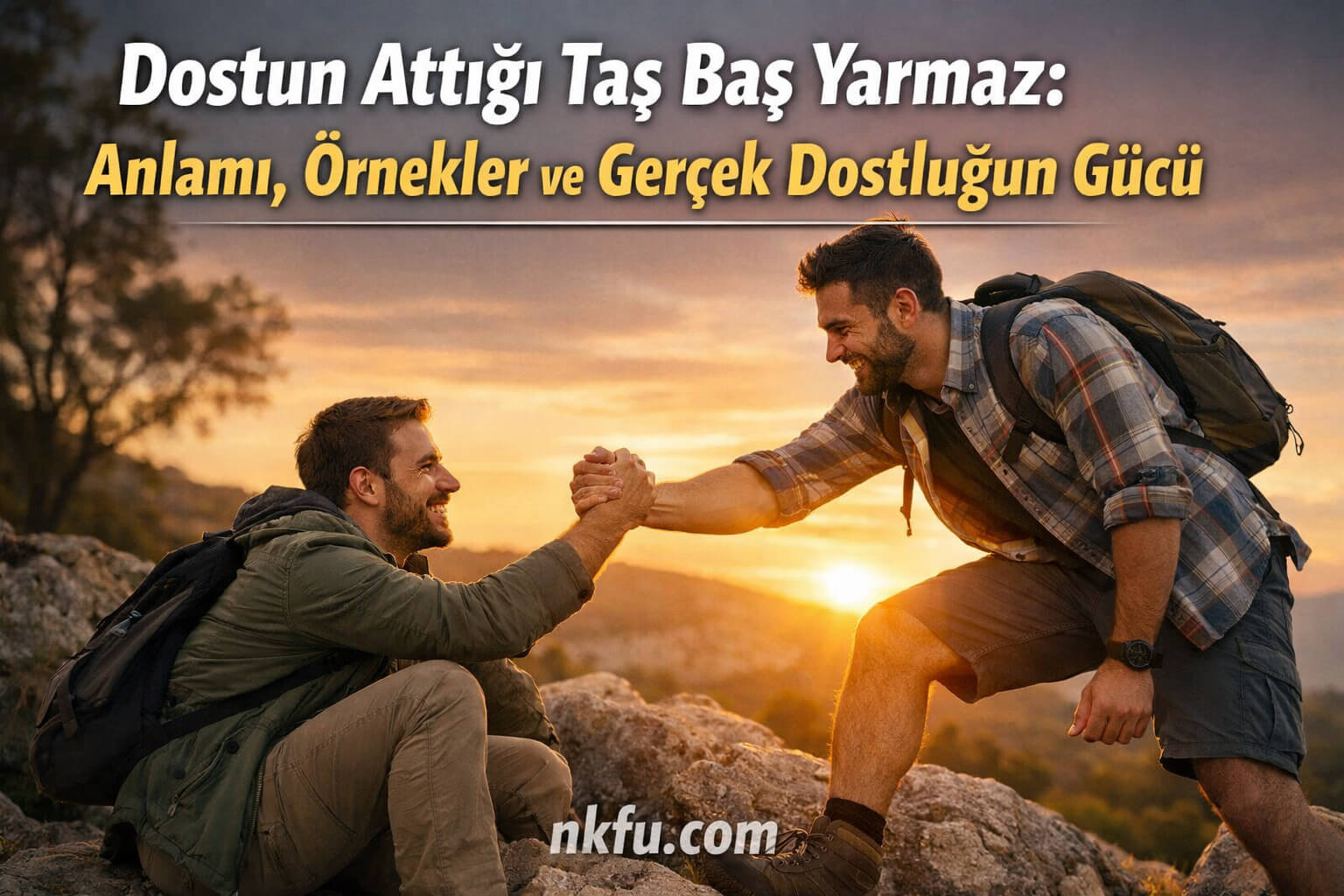 Dostun Attığı Taş Baş Yarmaz
