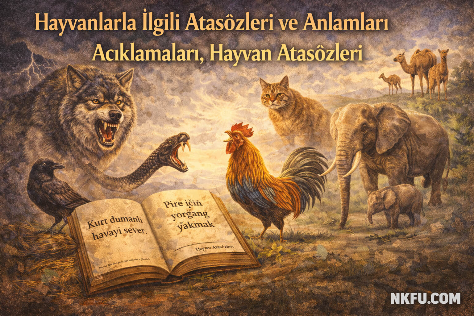 Hayvanlarla İlgili Atasözleri ve Anlamları Açıklamaları, Hayvan Atasözleri