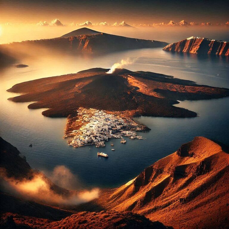 Santorini Yanardağı Hakkında Bilgiler