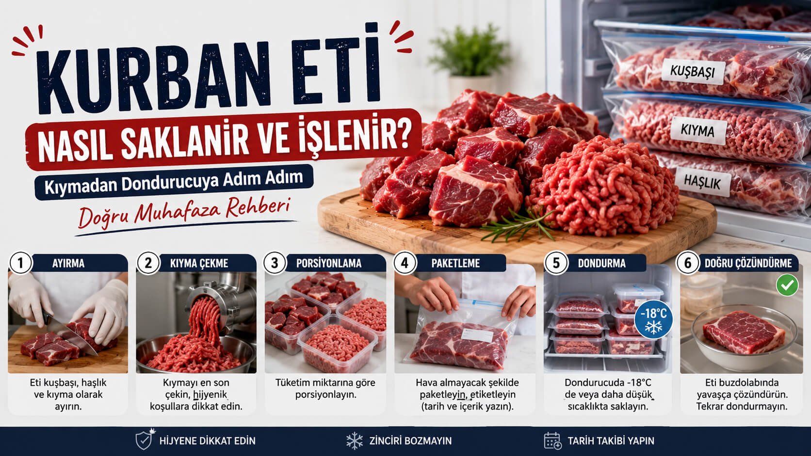 Kurban Eti Nasıl Saklanır