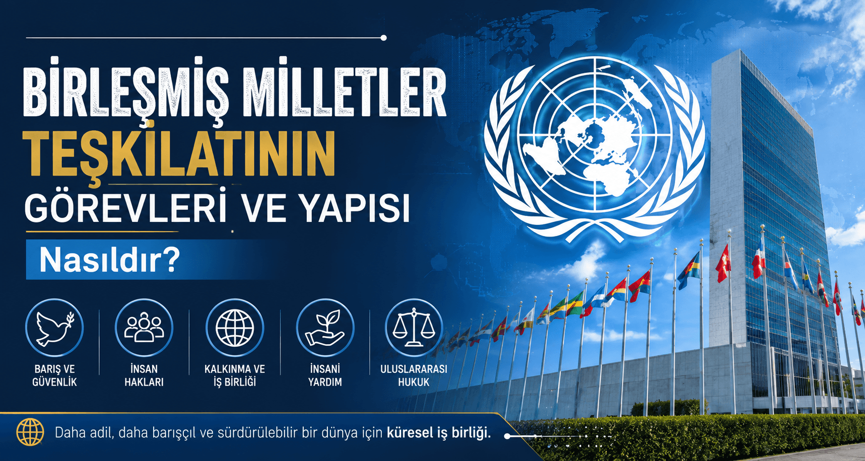 Birleşmiş Milletler Teşkilatının Görevleri ve Yapısı Nasıldır?