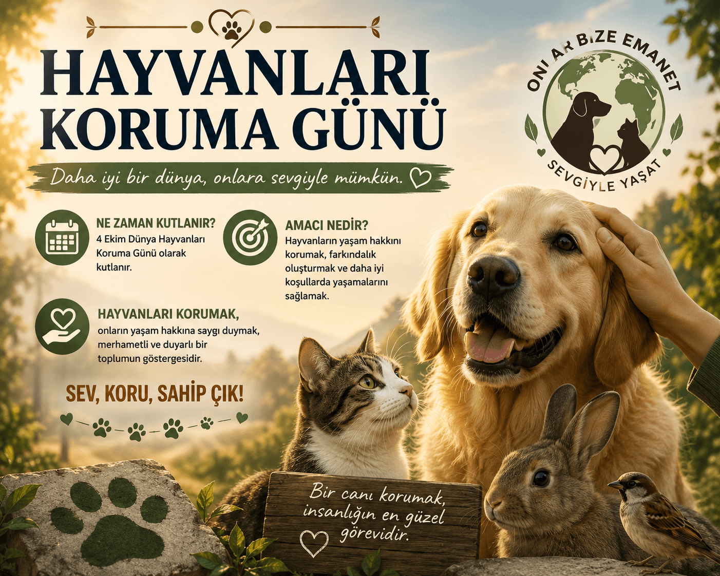 Hayvanları Koruma Günü nedir ve ne zaman kutlanır?