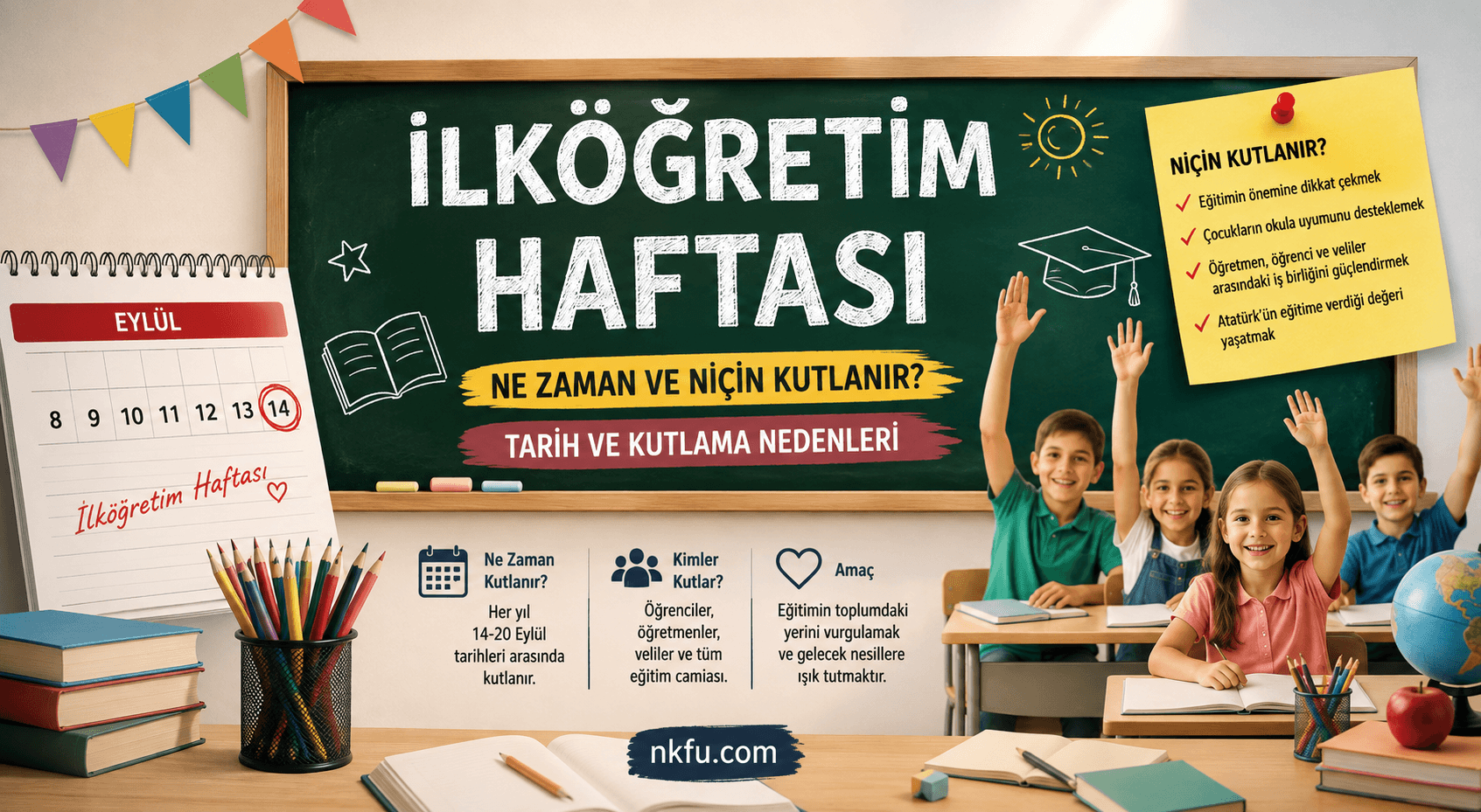 İlköğretim Haftası Ne Zaman ve Niçin Kutlanır? Tarih ve Kutlama Nedenleri