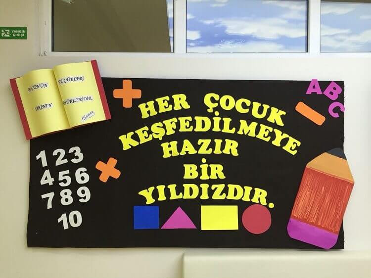 İlköğretim Haftası Pano Örnekleri ve Pano Çalışmaları ile Materyaller