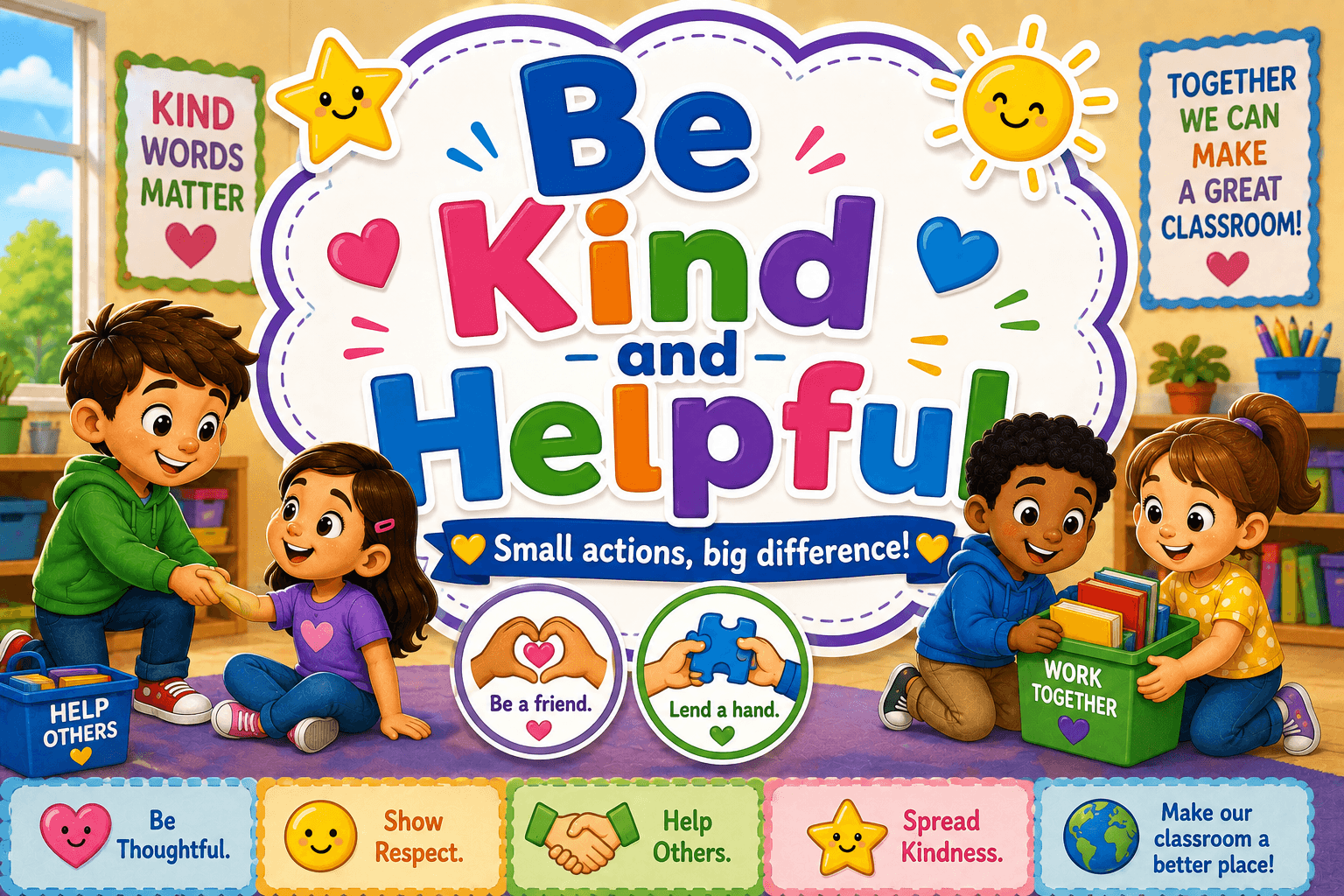 Be Kind and Helpful