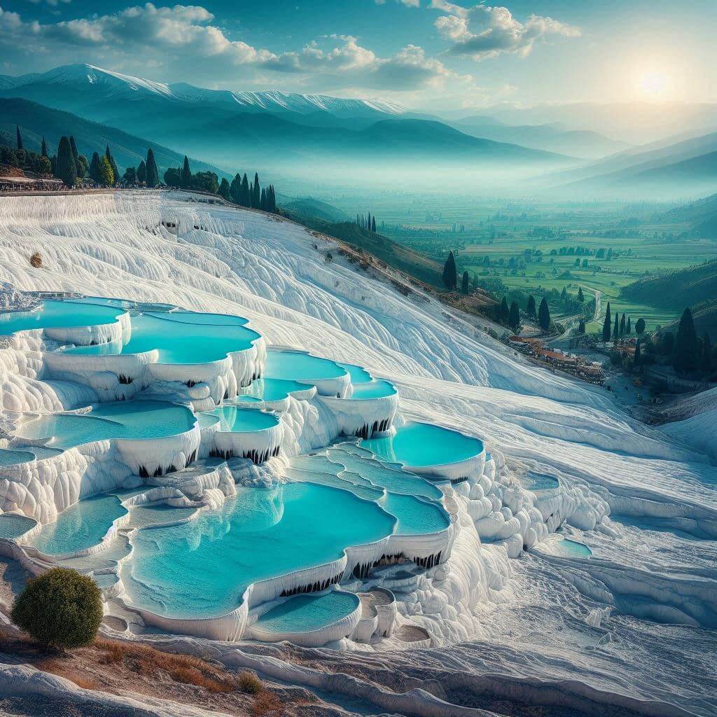 Pamukkale Travertenleri Nasıl Oluşmuştur