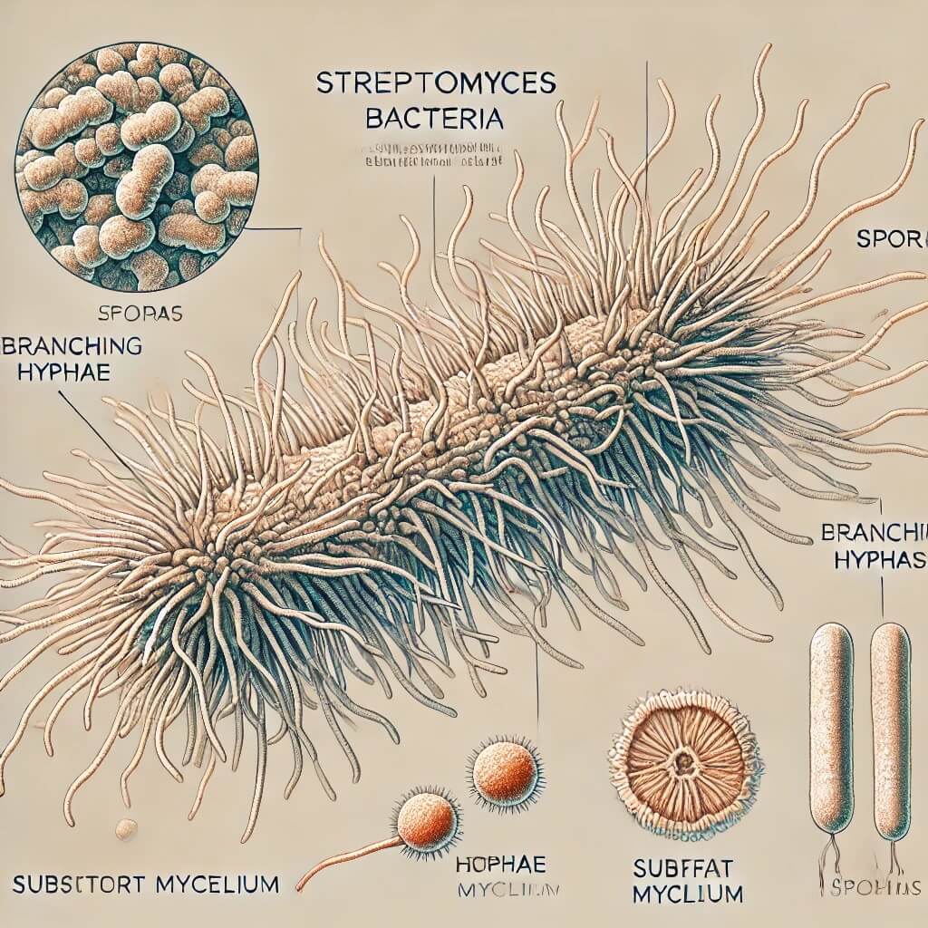 Streptomyces bakterileri