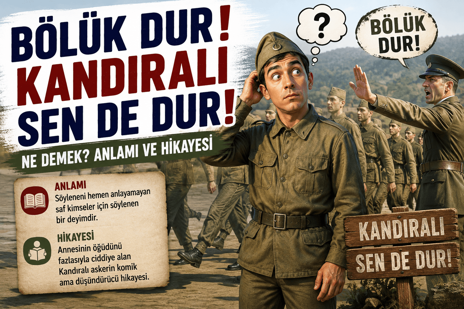 Bölük Dur! Kandıralı Sen de Dur!