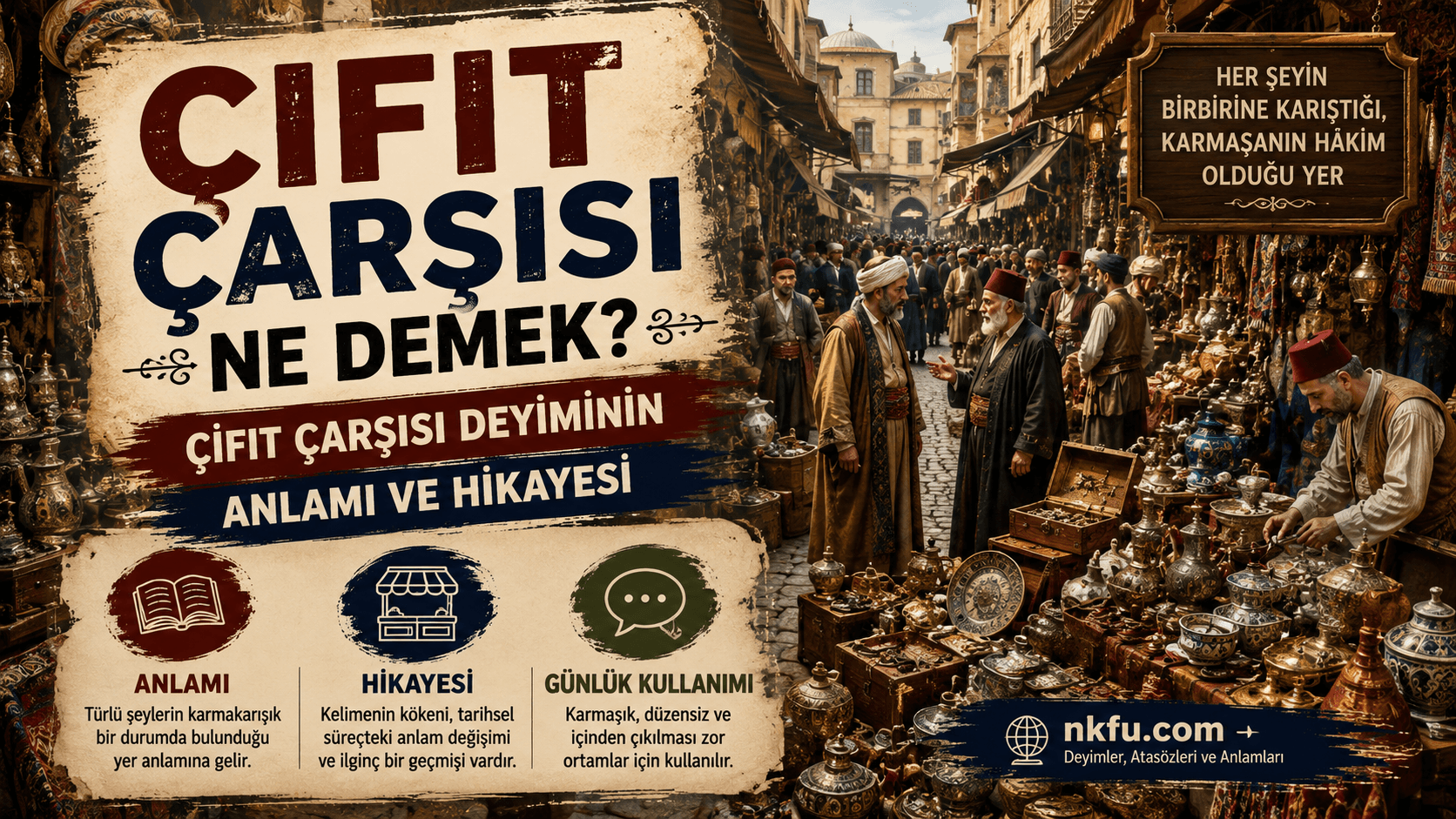 Çıfıt Çarşısı Ne Demek? Çıfıt Çarşısı Deyiminin Anlamı ve Hikayesi