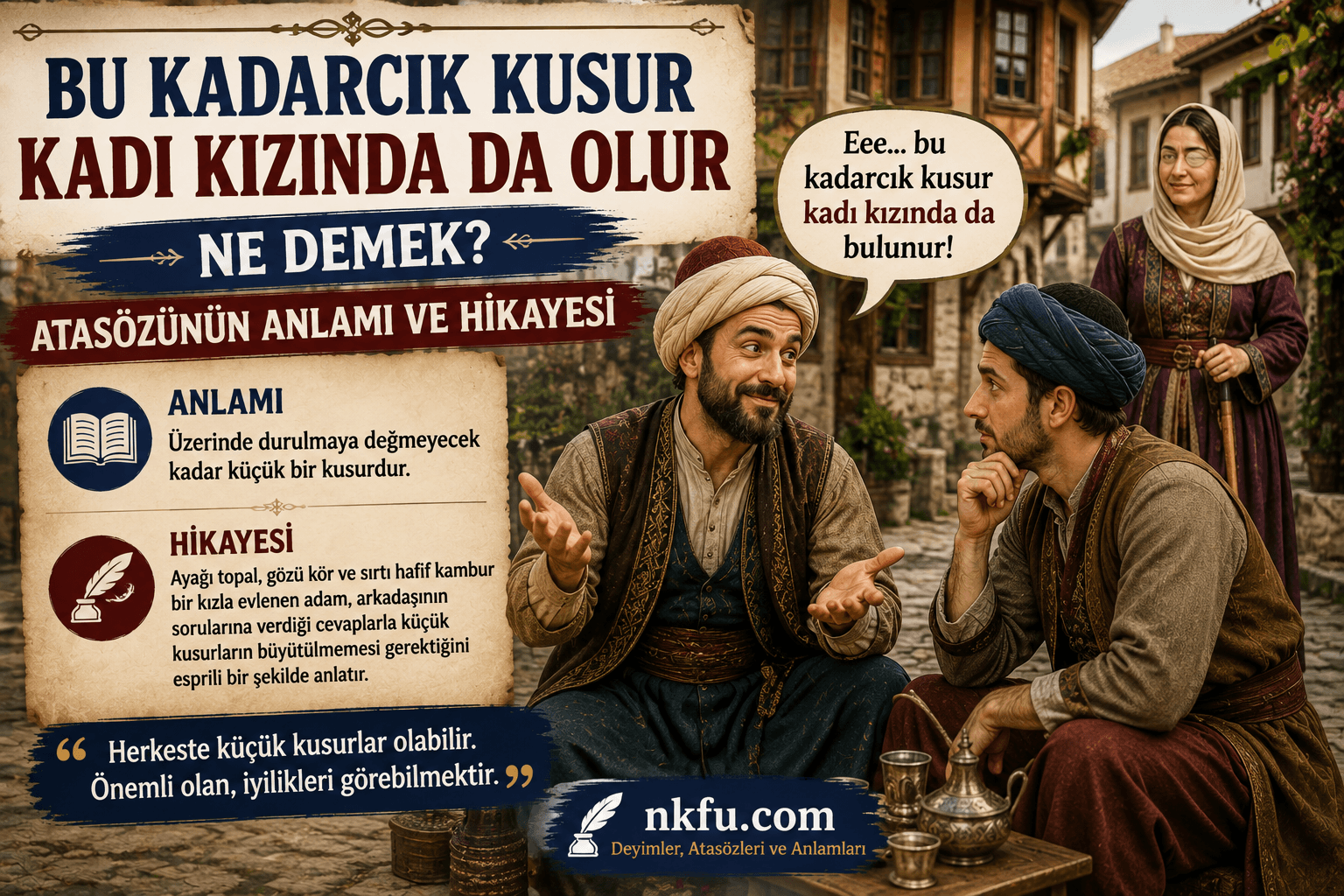 Bu Kadarcık Kusur Kadı Kızında da Olur