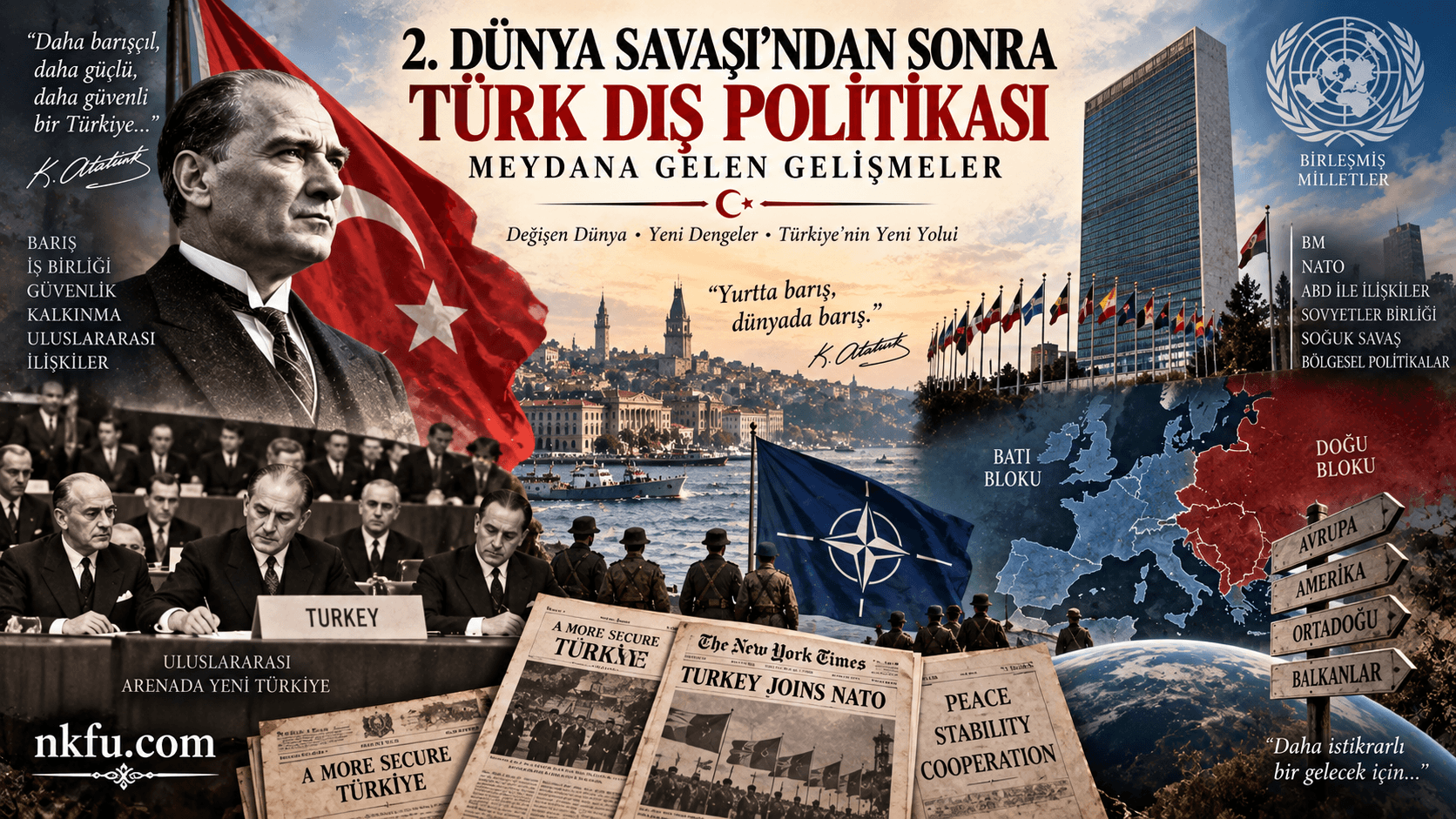 2. Dünya Savaşı'ndan Sonra Türk Dış Politikası, Meydana Gelen Gelişmeler
