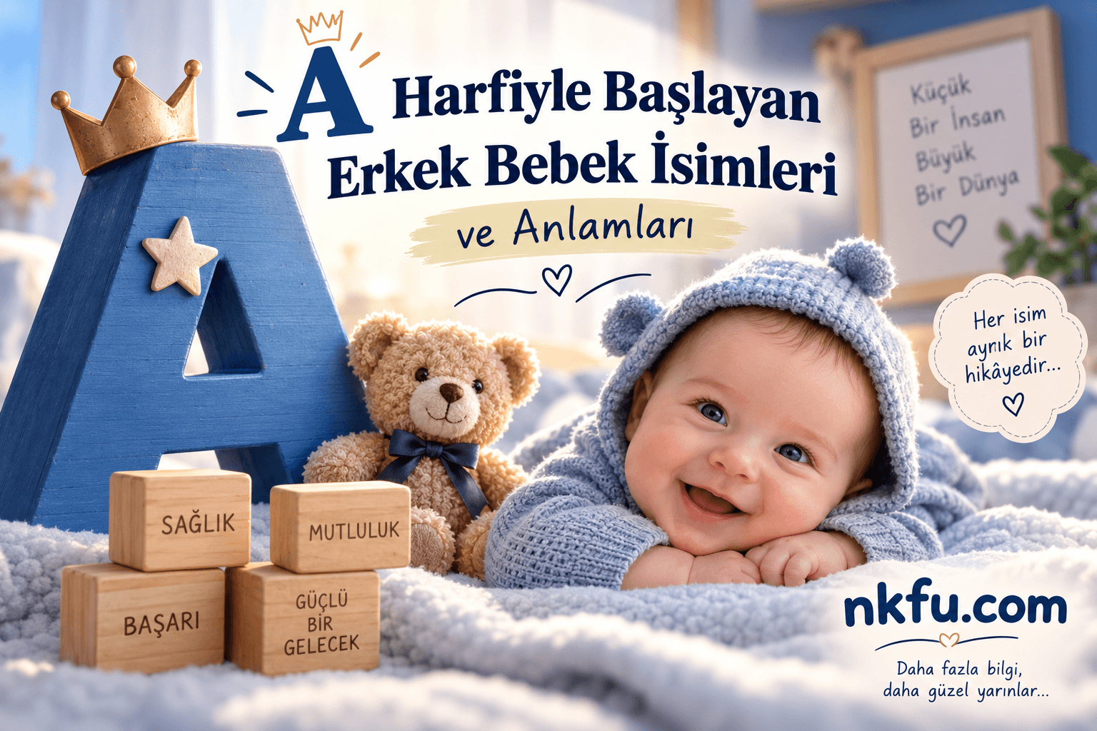 A Harfiyle Başlayan Erkek Bebek İsimleri ve Anlamları