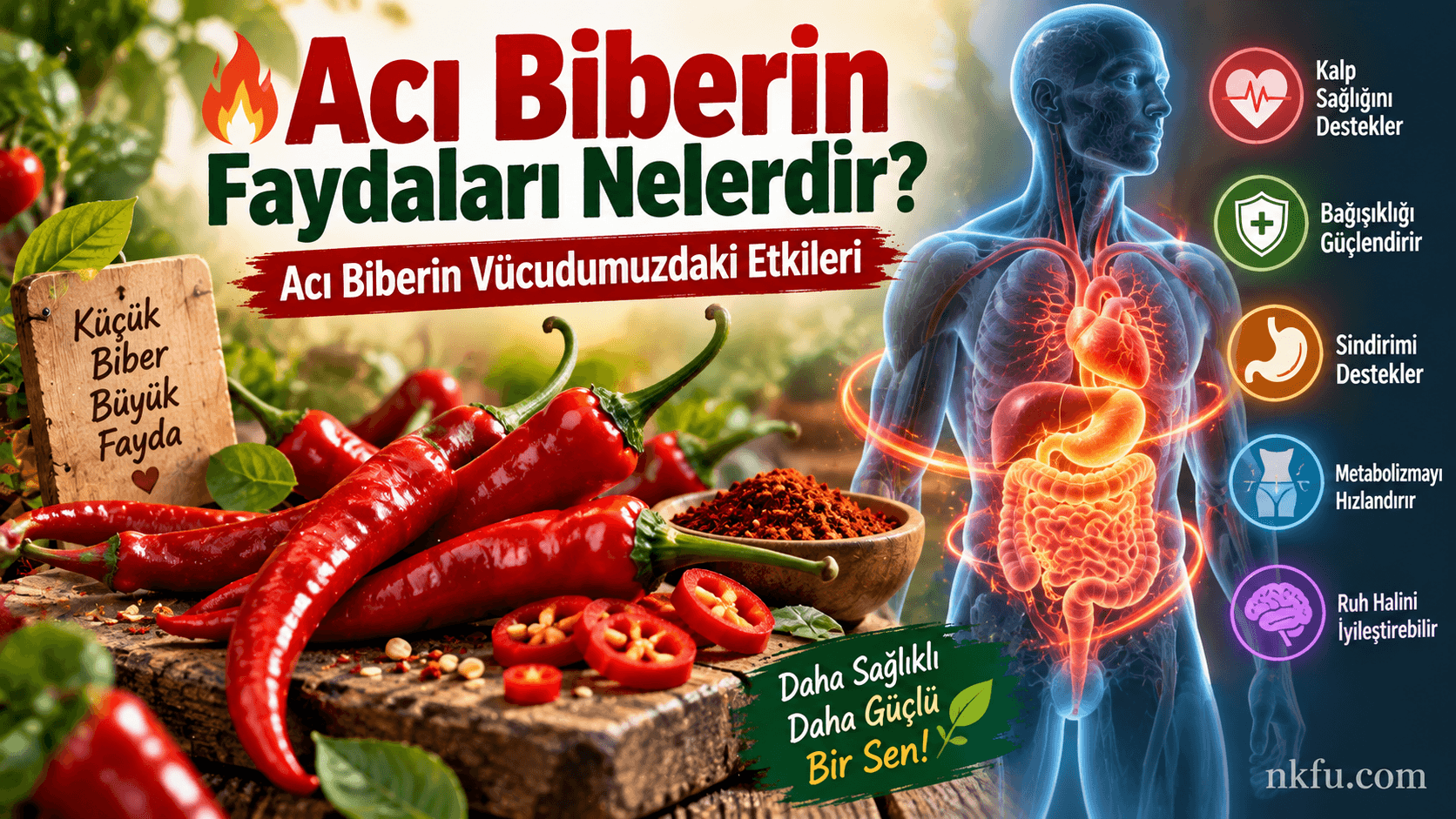 Acı Biberin Faydaları Nelerdir