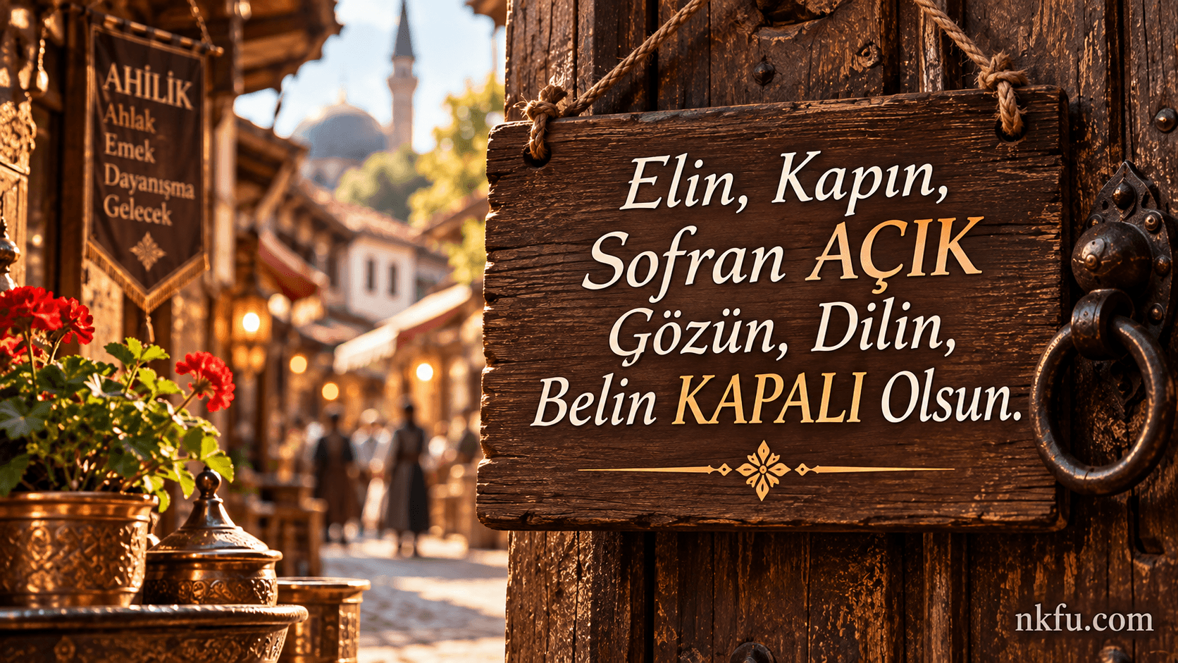 Ahilik Haftası İle İlgili Güzel Sözler