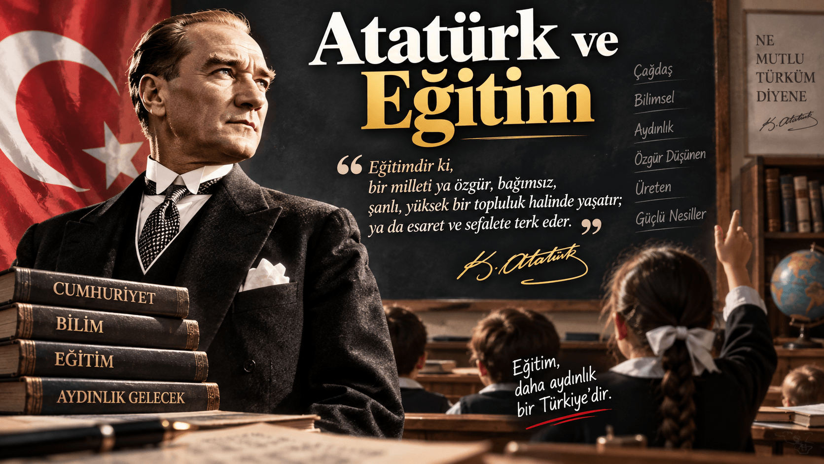 Atatürk ve Eğitim İle İlgili Yazı