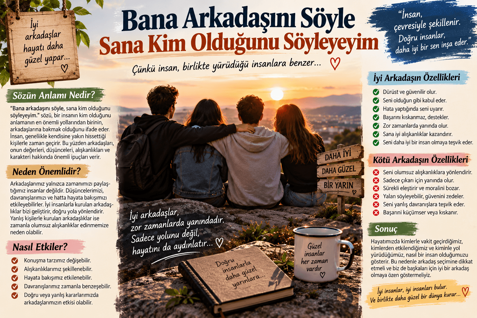 Bana Arkadaşını Söyle Sana Kim Olduğunu Söyleyeyim