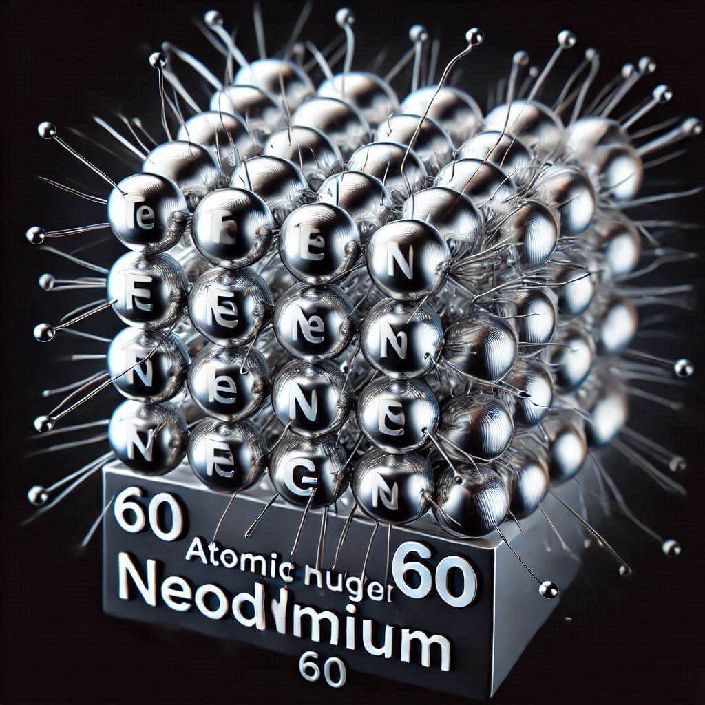 Neodimiyum Nedir? Neodimiyum Elementinin Kimyasal Özellikleri ve Kullanım Alanları