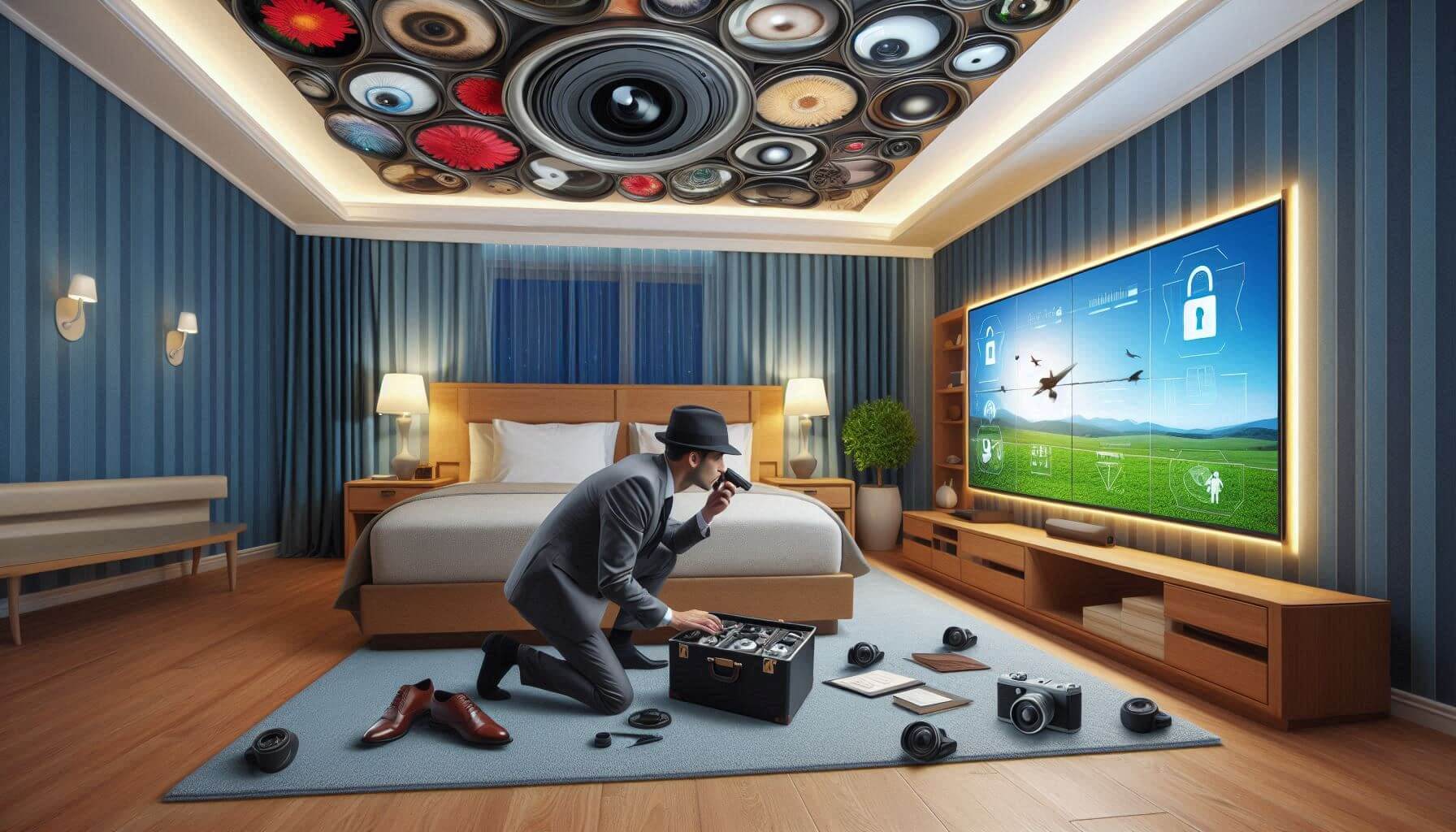 Otel Odasında Gizli Kamera Nasıl Tespit Edilir? Nasıl Anlaşılır? En Etkili Yöntemler