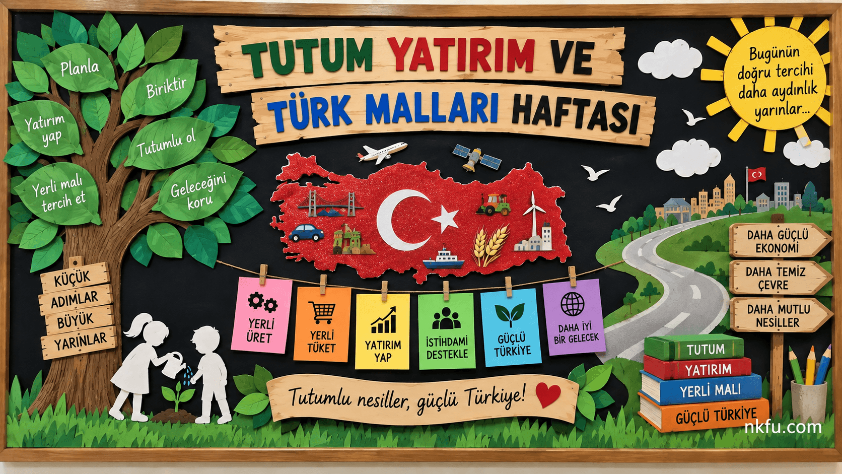 Tutum Yatırım ve Türk Malları Haftası Pano Çalışmaları