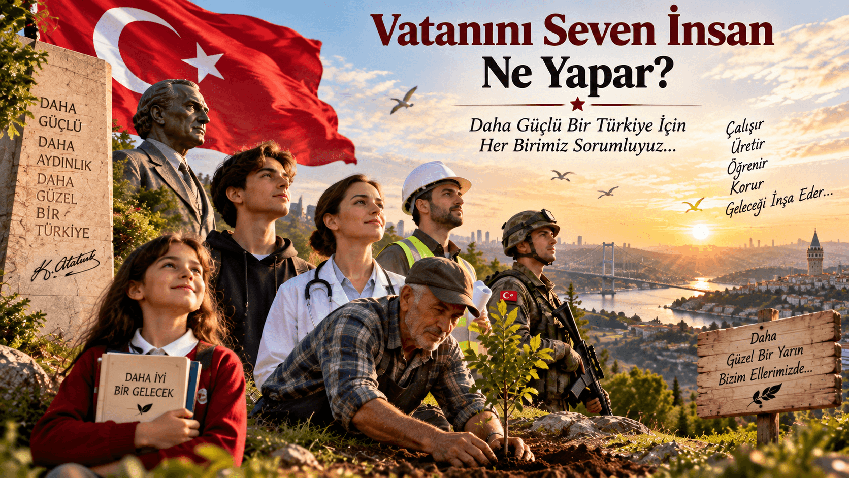 Vatanını Seven İnsan Ne Yapar