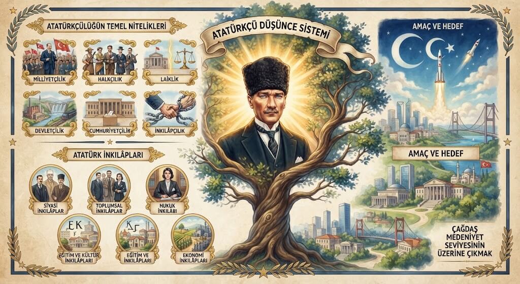 Atatürkçü Düşünce Sistemi ve Atatürk İnkılapları ile Atatürkçülüğün Özellikleri Nelerdir?