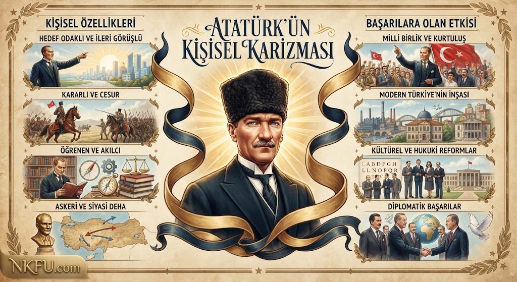 Atatürk'ün Kişisel Karizması ve Kişisel Özelliklerine ve Başarılarına Olan Etkisi
