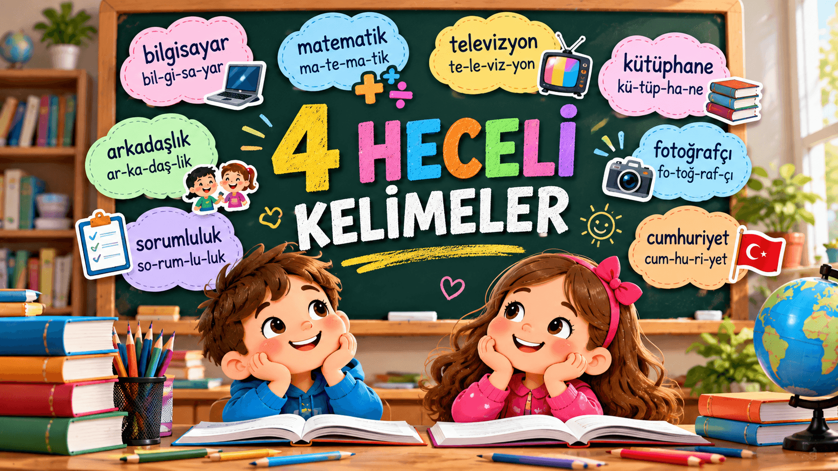 4 Heceli Kelimeler