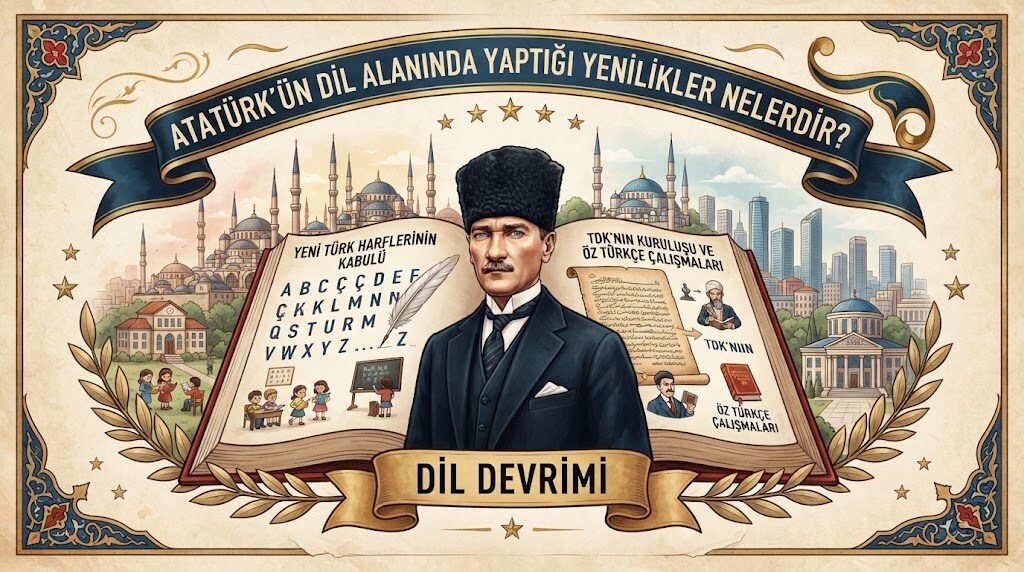 Atatürk’ün Dil Alanında Yaptığı Yenilikler Nelerdir?