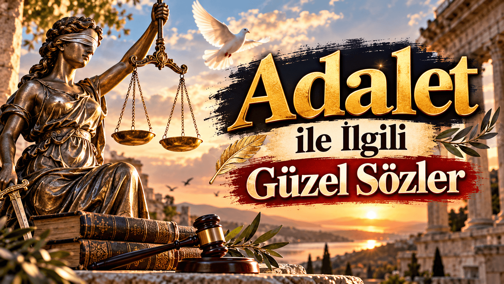 Adalet ile ilgili güzel sözler
