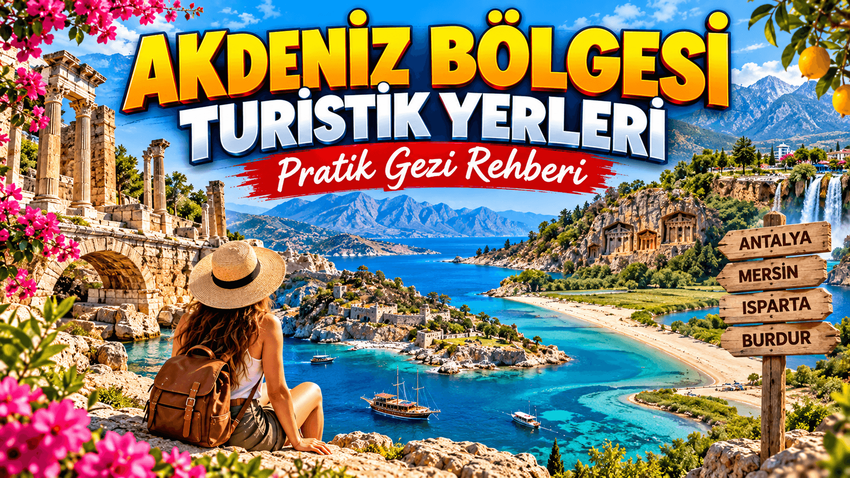 Akdeniz Bölgesi’nde Gezilecek Yerler: Doğal Güzellikler, Plajlar ve Tarihî Mekânlar