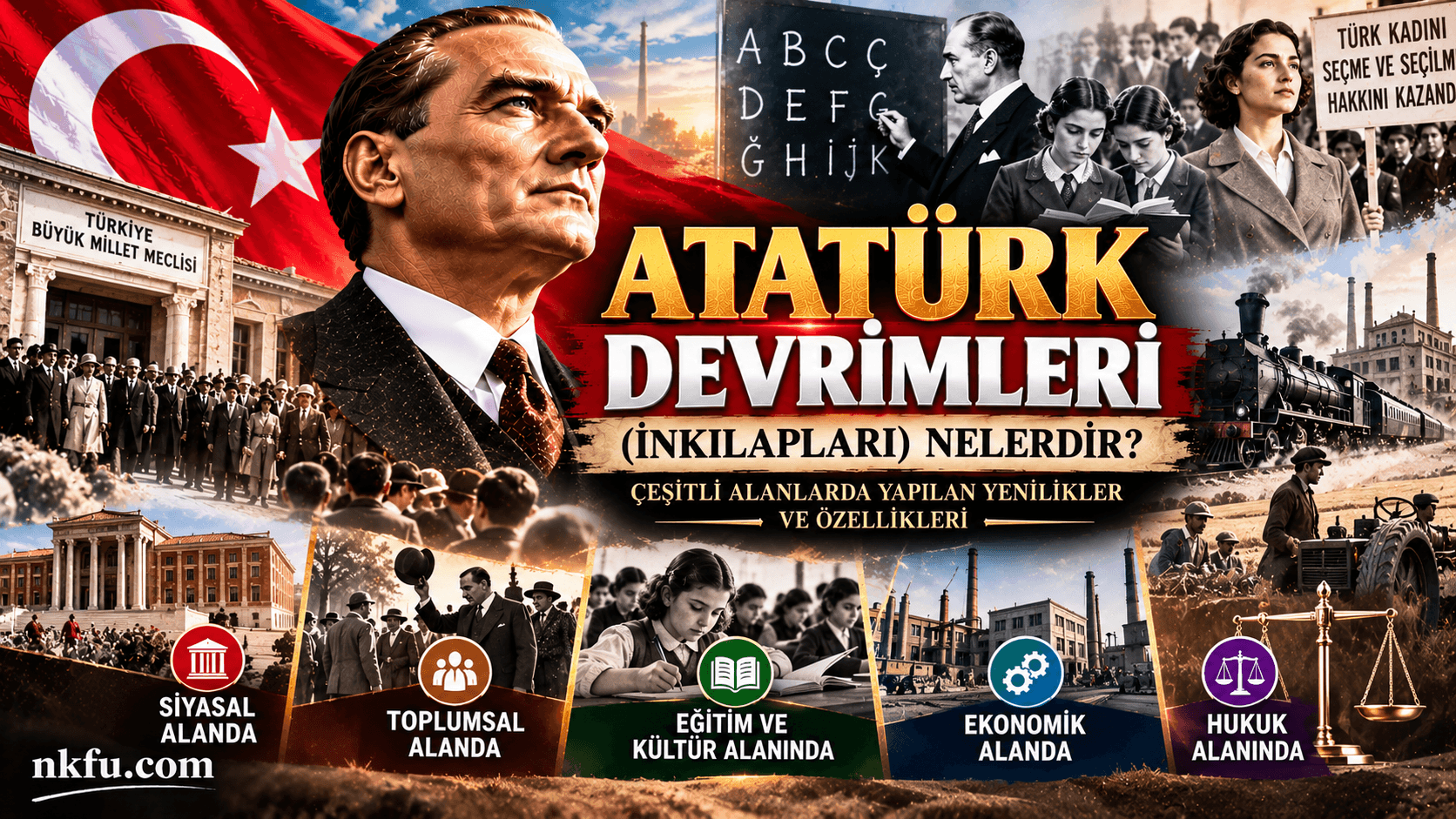 Atatürk Devrimleri (İnkılapları) Nelerdir