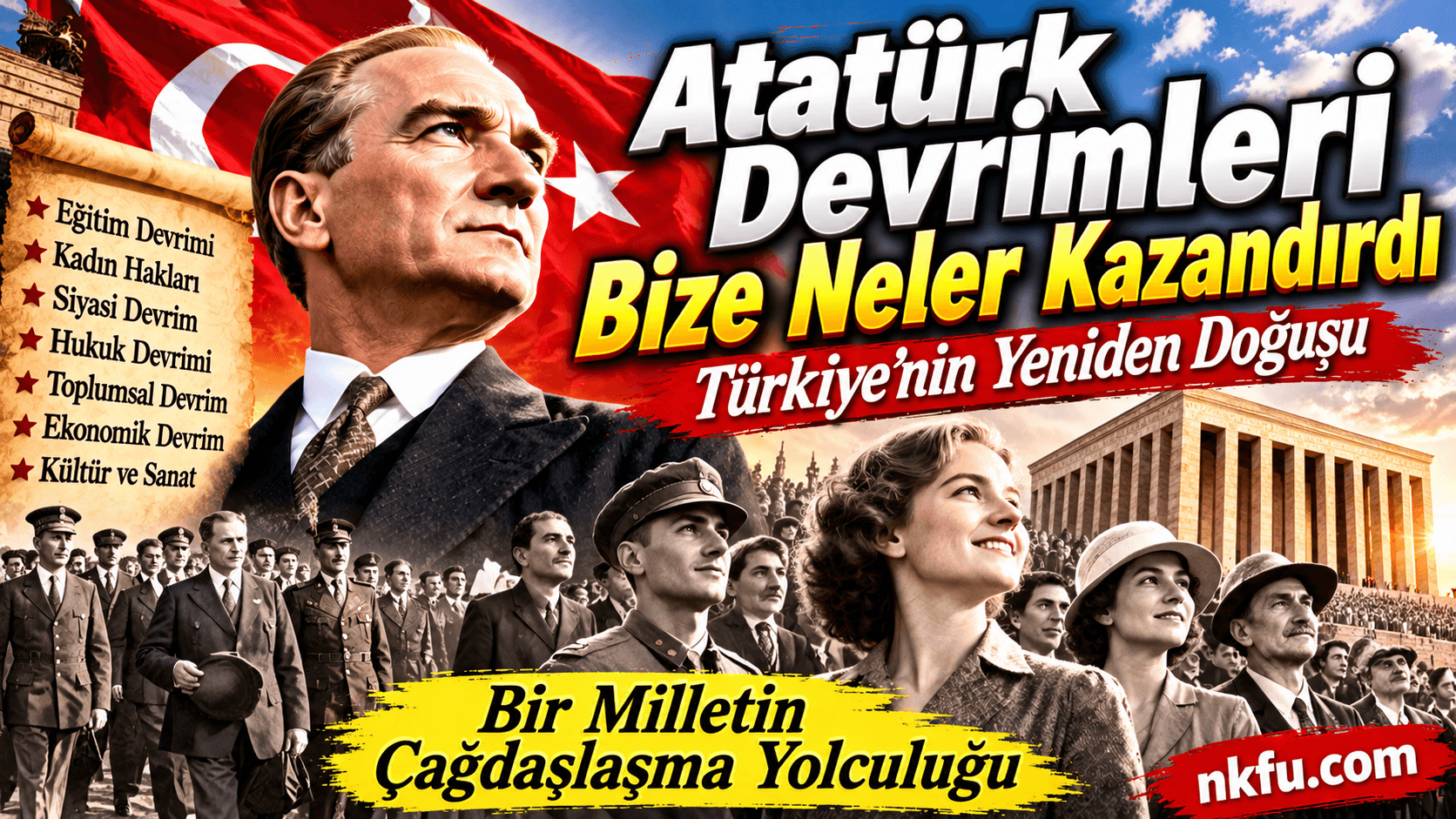 Atatürk Devrimleri ve İnkılaplarının Türkiye’ye Kazandırdıkları