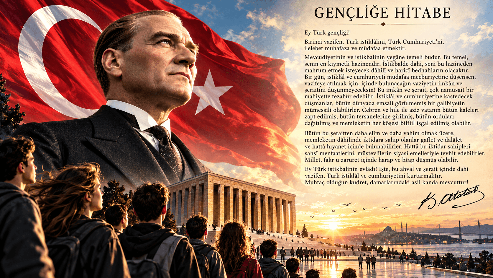 Atatürk'ün Gençliğe Hitabesi