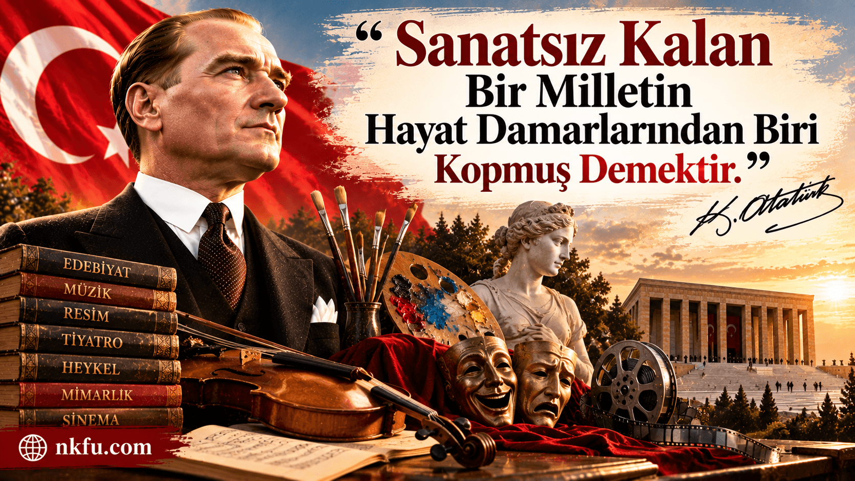 Sanatsız Kalan Bir Milletin Hayat Damarlarından Biri Kopmuş Demektir Anlamı