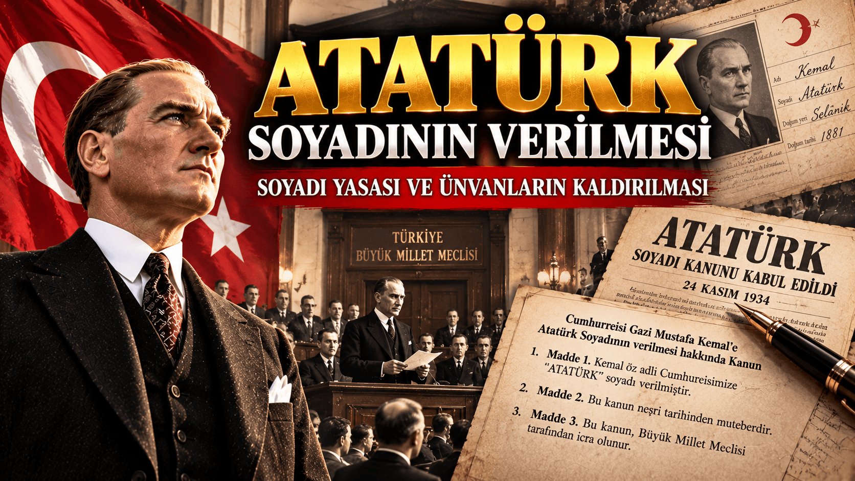 Mustafa Kemal'e Atatürk Soyadının Verilmesi, Atatürk Soyadını Kim Verdi?